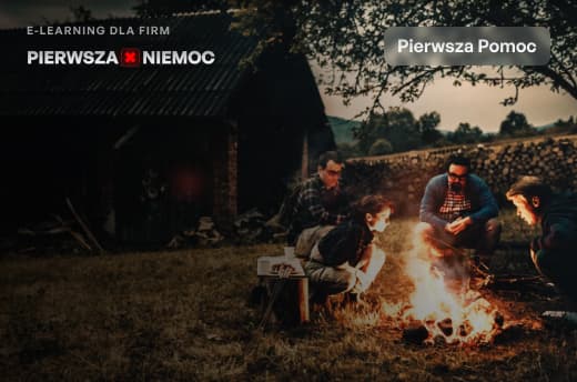 Kadr ze szkolenia Pierwsza Pomoc